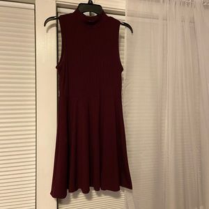 Burgundy Dress